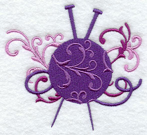 Filigree Yarn and Knitting Needles