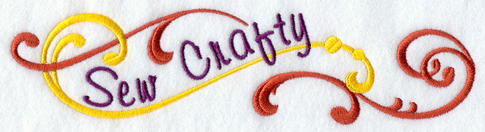 Sew Crafty Swirls and Curls