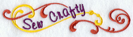 Sew Crafty Swirls and Curls