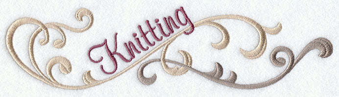 Knitting Swirls and Curls