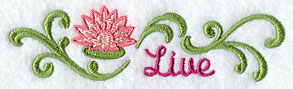 Water Lily Border - Live