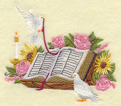 Bible and Doves