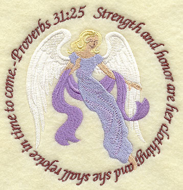 Proverbs 31:25 - Angel