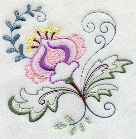 Vintage Jacobean Flower 5