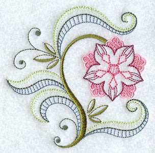 Vintage Jacobean Flower 9