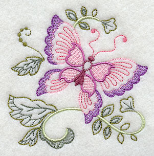 Vintage Jacobean Butterfly 2
