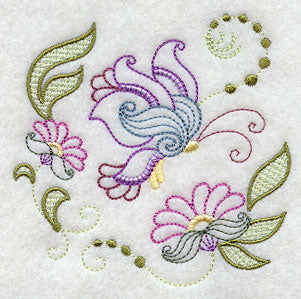 Vintage Jacobean Butterfly 3