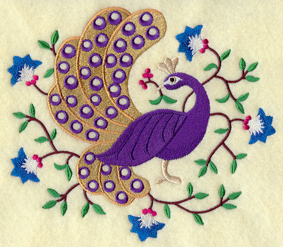 Proud Peacock (Crystals)