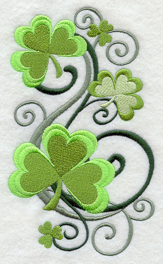 Swirling Shamrocks Stack