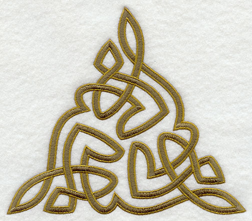 Celtic Knotwork Triangle