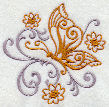 Fluttering Filigree Butterfly 3