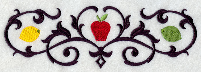 Wrought Iron Fruit Border