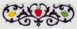 Wrought Iron Fruit Border