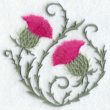 Blooming Thistles Circle