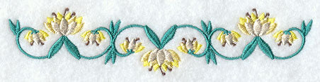 Lotus Flower Border