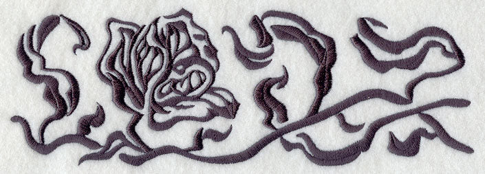 Woodsy Rose Border