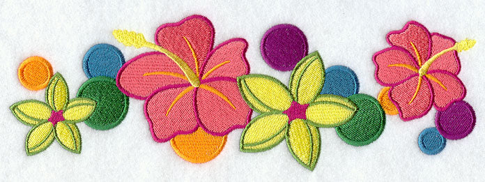 Floral Paradise Border
