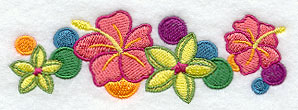 Floral Paradise Border