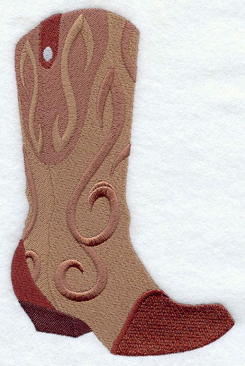 Swirls Cowboy Boot