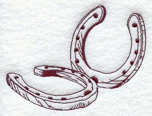 Old West Quick-Stitch Horseshoes