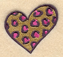 Leopard Print Heart