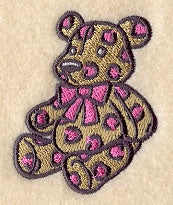 Leopard Print Teddy Bear