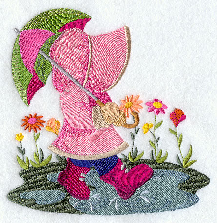 April Showers Sunbonnet Sue