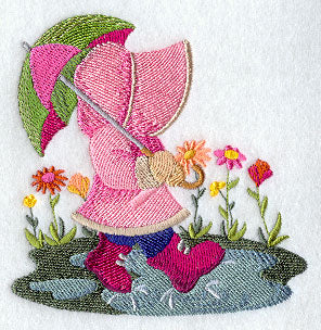 April Showers Sunbonnet Sue