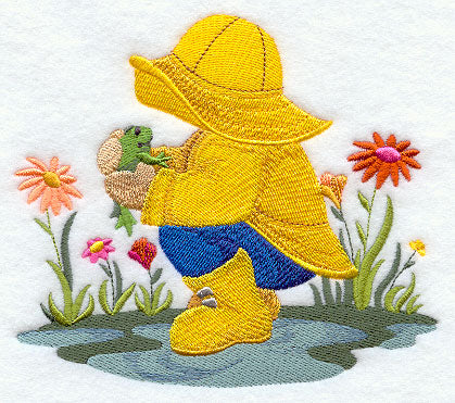 April Showers Fisherman Fred