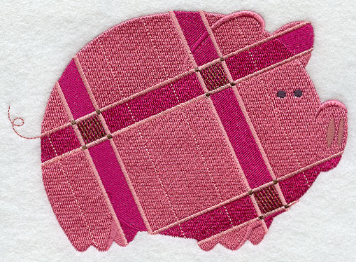 Plaid Pig