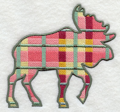 Northwoods Plaid Moose