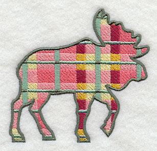 Northwoods Plaid Moose