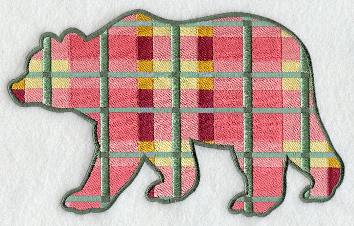 Northwoods Plaid Bear