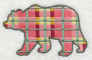 Northwoods Plaid Bear