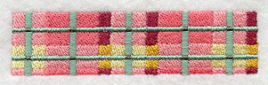 Northwoods Plaid Border