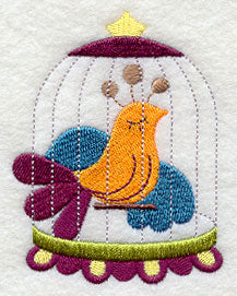 Whimsical Birdcage Accent