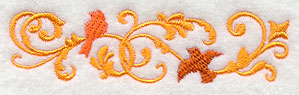 Filigree Birds Border