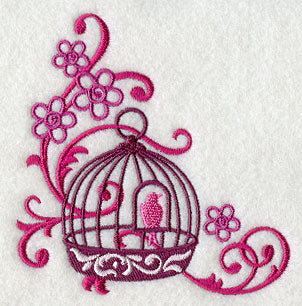 Filigree Birdcage Corner