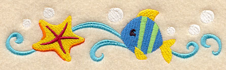 Deep Blue Sea Border