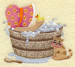 Bath Time Sunbonnet Sue