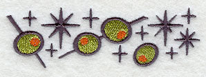 Retro Martini Border