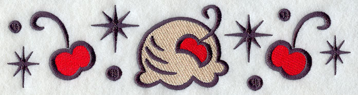 Retro Milkshake Border