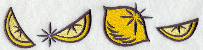 Retro Lemonade Border