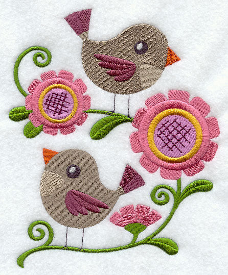 Pleasant Perching Pair