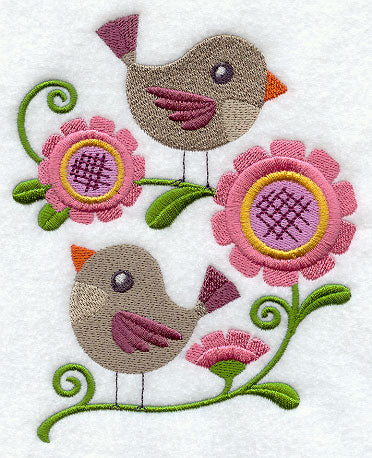 Pleasant Perching Pair