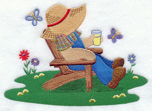 Fisherman Fred in Adirondack Chair