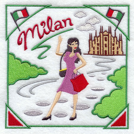Milan Fashion Plate
