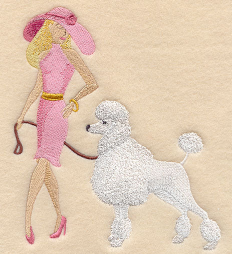Fashionista and Poodle