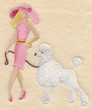 Fashionista and Poodle