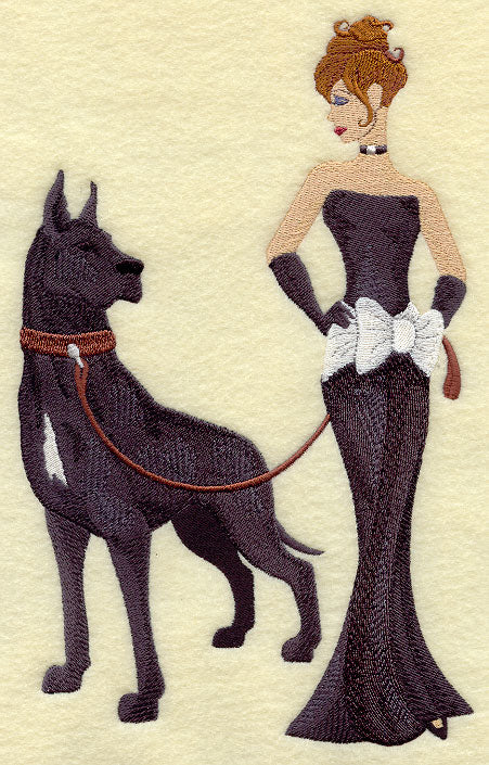 Fashionista and Great Dane